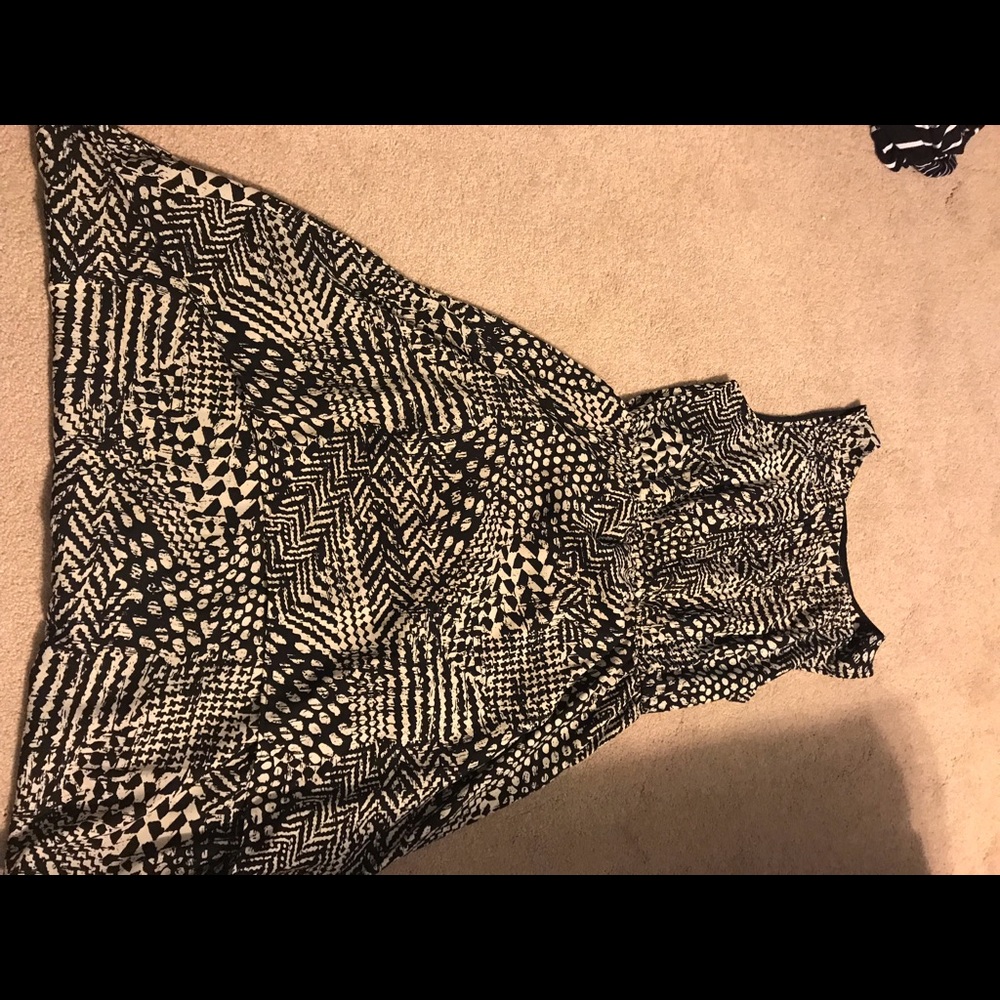 High lo Dexter dress with back shear detail